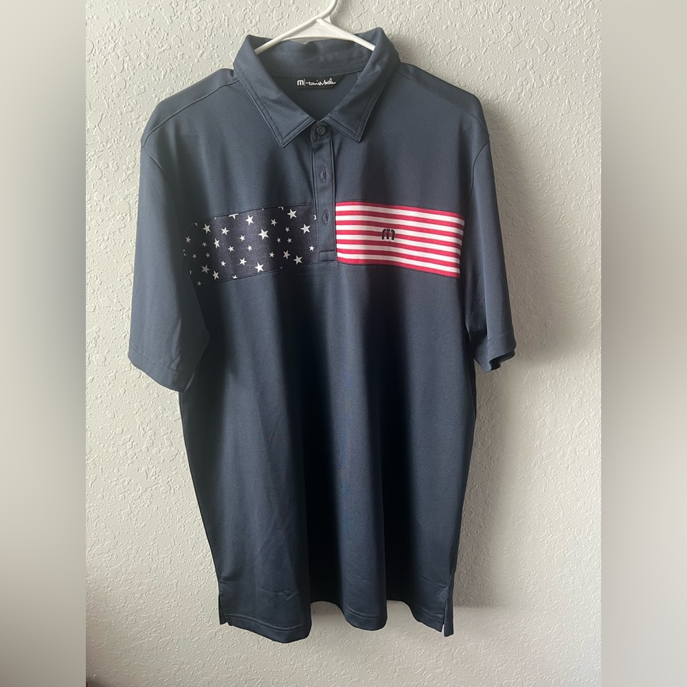 Travis Mathew golf polo!! 🇺🇸